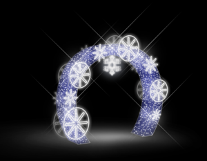 3D拱门002